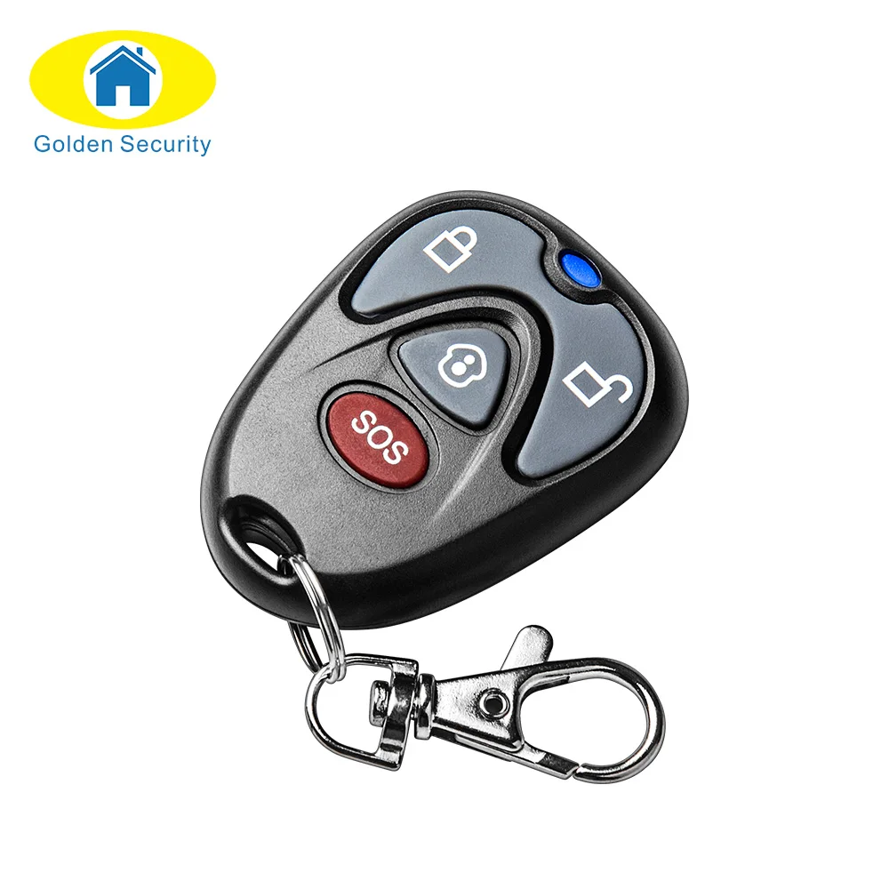 Golden Security 433Mhz Remote Control Alarm Key Fob for G90B Security