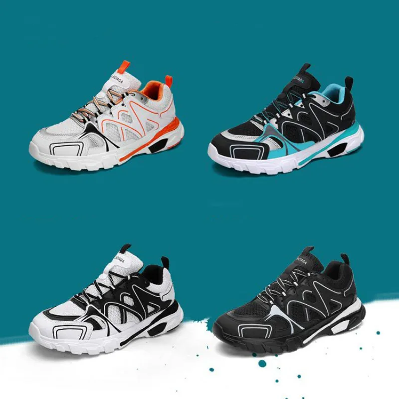 

men sneakers Spring 2019 breathable mesh running shoes Outdoor skid-proof light shock absorption training men's shoes size39-44