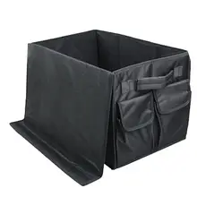 Car Trunk Organizer Multi-Pocket Folding Toy Food Storage Bag Automatic Storage Cargo Container Tiding High Quality Boot Box new car multi pocket organizer black trunk toy food folding storage truck cargo container bag box auto accessory stowing tidying