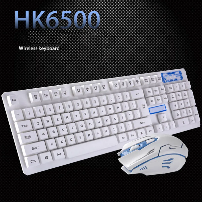 HK6500 беспроводная клавиатура игровая офисная домашняя Подвеска 2,4G интеллектуальная энергосберегающая клавиатура