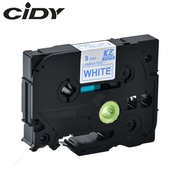 

CIDY 20pcs TZe 223 TZ 223 Tze223 Tz223 9mm blue on white tze compatible laminated tape for brother label printers
