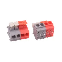 50 Pcs 8-pin Style Kf235-3.81 Push-type Terminal Fine Industrial Grade