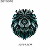ZOTOONE Punk Dog Stripes Iron on Transfer Patches on Clothing Diy Patch Heat Transfer for Clothes for Girl T-shirts Sticker I ► Photo 3/6