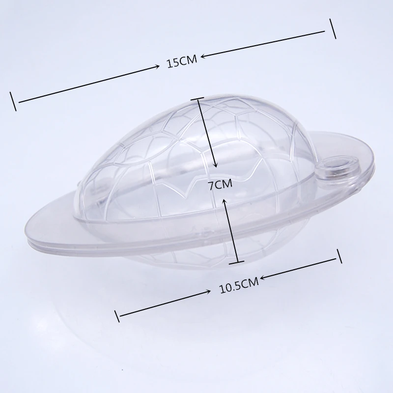 KAIYUE большой размер пасхальное яйцо шоколадная Форма рождественские конфеты Поликарбонат Магнитная форма для выпечки DIY украшения торта инструменты
