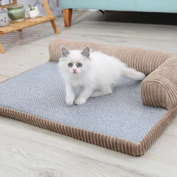 

70*55*4cm Kennel Square Pillow Pet House Pet Sofa Dog Cat Cushion For Big Dogs Washable Nest Cat Teddy Puppy Mat Large Dog Bed