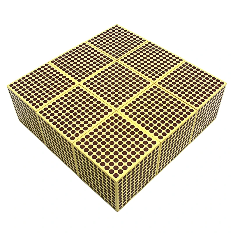 9Pcs Baby Toy Montessori Materials 9 Wooden Thousand Cubes Maths Training Preschool Early Learning Kids Toys Brinquedos Juguete