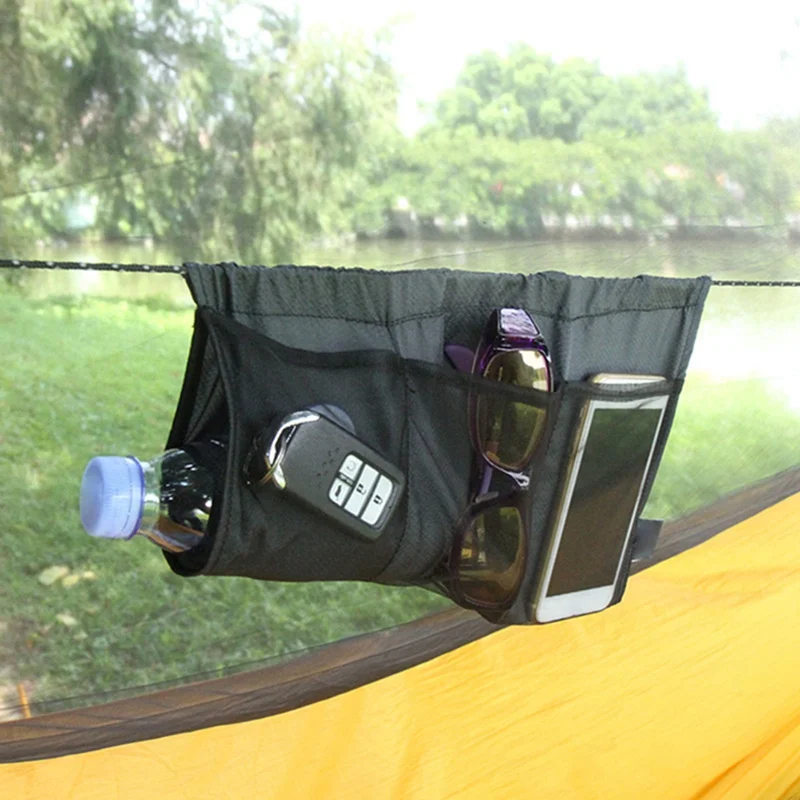 

Outdoor Hammock debris bag ridge rope hanging bag Outdoor tool