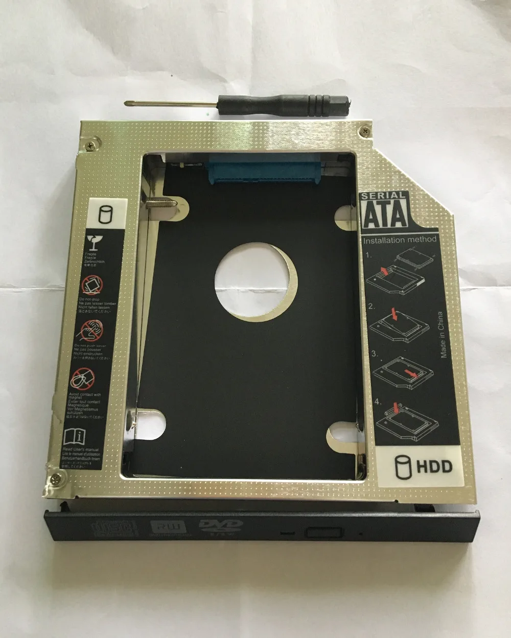 WZSM 9 5 мм SATA 2nd жесткий диск SSD HDD Caddy для Lenovo G50-30 G50-45 G50-70 G50-75 G50-80 G70-70 G70-80 | Компьютеры и