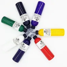 1 шт./лот baodeli татуировки профессиональные татуировки подачи чернил 8 унц. 250 мл/bottletop пигмент для Средства ухода за кожей Книги по искусству Комплекты для татуировок поставки 7 цветов U