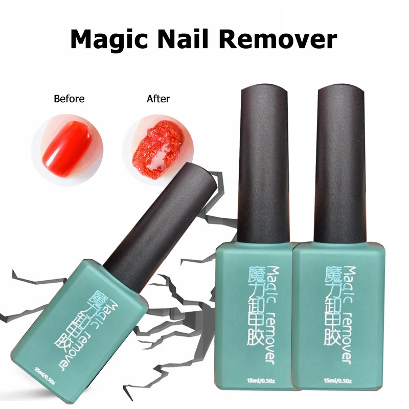 

15ml New Gel Nail Polish Remover Automatic Nail Remove Gel Manicure Cleanser Nail Art UV Gel Polish Remover