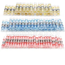 

Multicolor Insulated Welding Ring Heat Shrinkable Terminal 75pcs Waterproof Wire Crimp Terminal Connector 4Sizes Kit Assortment