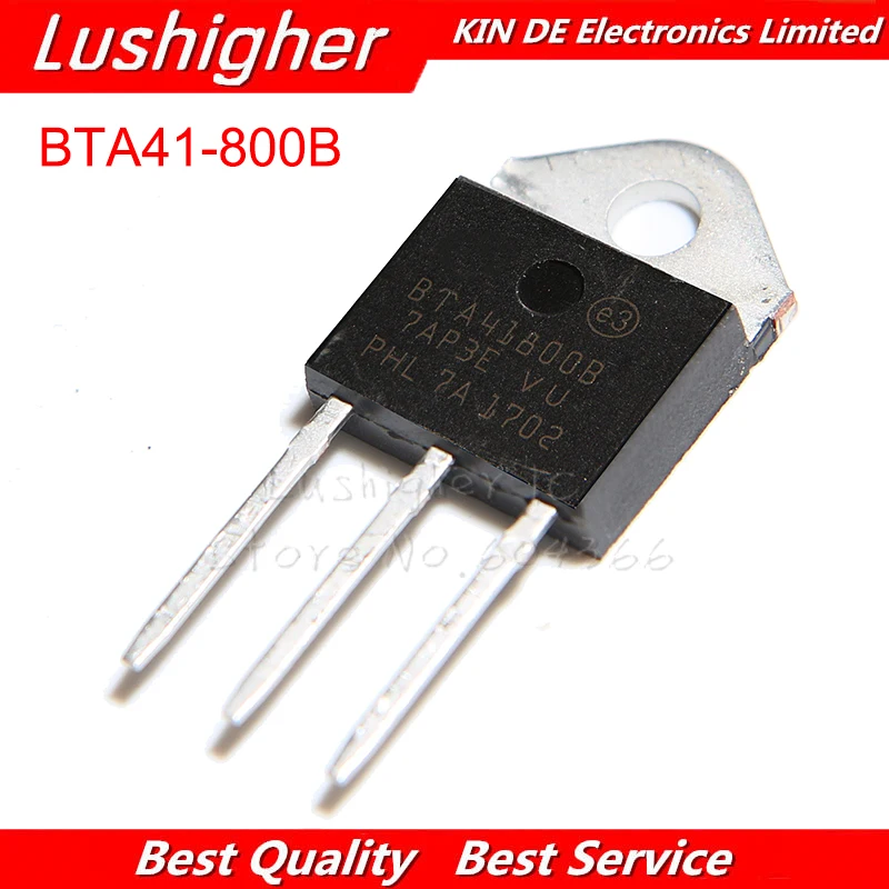 5 шт. BTA41-800B TO3P BTA41-800 TO-3P BTA41 triac 41A 800V Бесплатная доставка