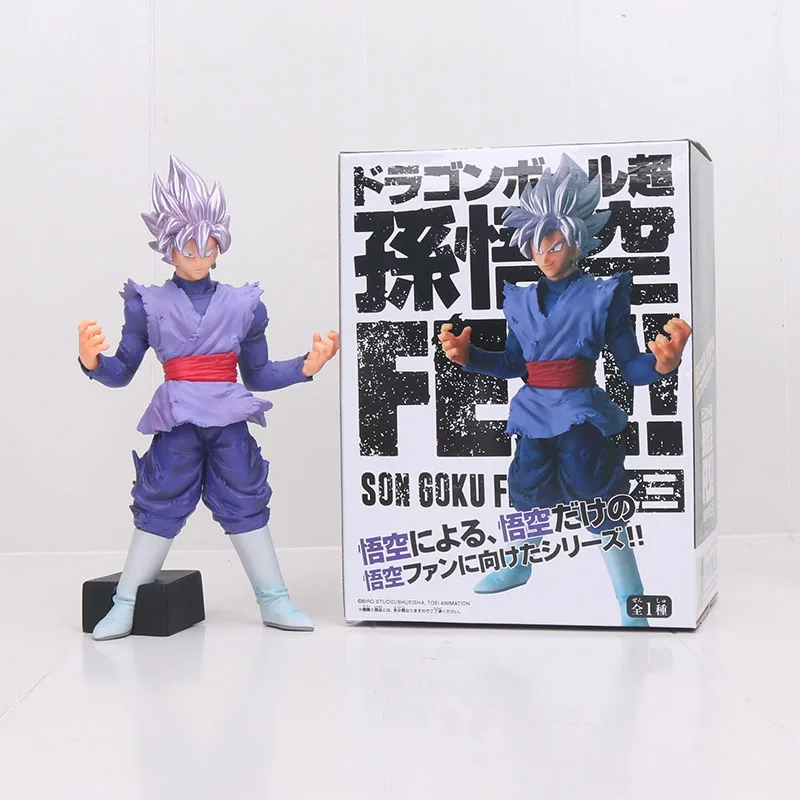 NEW 20CM Dragon Ball Super Saiyan black Son Goku PVC Action Figure Toy Goku Purple Dragon Ball Z figure FES NEW 20CM Dragon Ball Super Saiyan black Son Goku PVC Action Figure Toy Goku Purple Dragon Ball Z figure FES