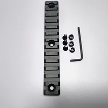 13 слотов QD 15 мм keymod рельсовая планка пикаттини прицел рейка крепление быстрого выпуска поручень охотничье ружье-винтовка крепление адаптера