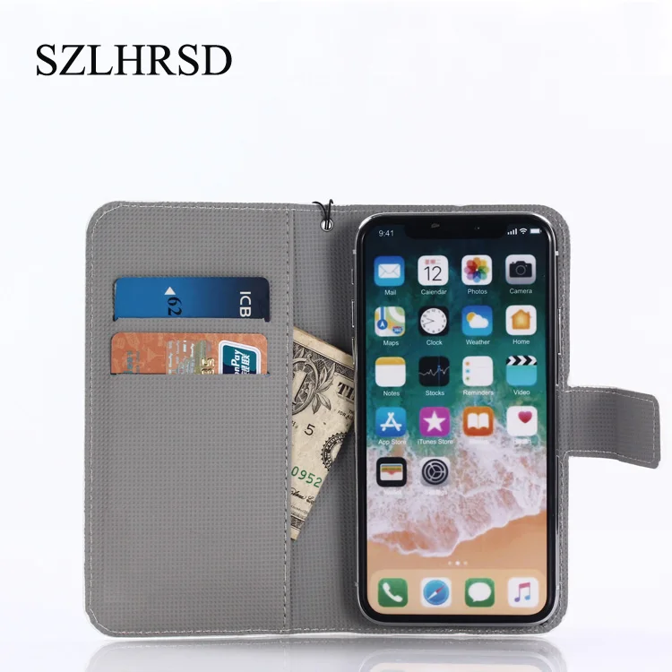 

SZLHRSD For Doogee BL5500 Lite S55 BL9000 X50 X50L X53 X55 BL7000 Case, Factory Price Flip PU Leather Exclusive Case
