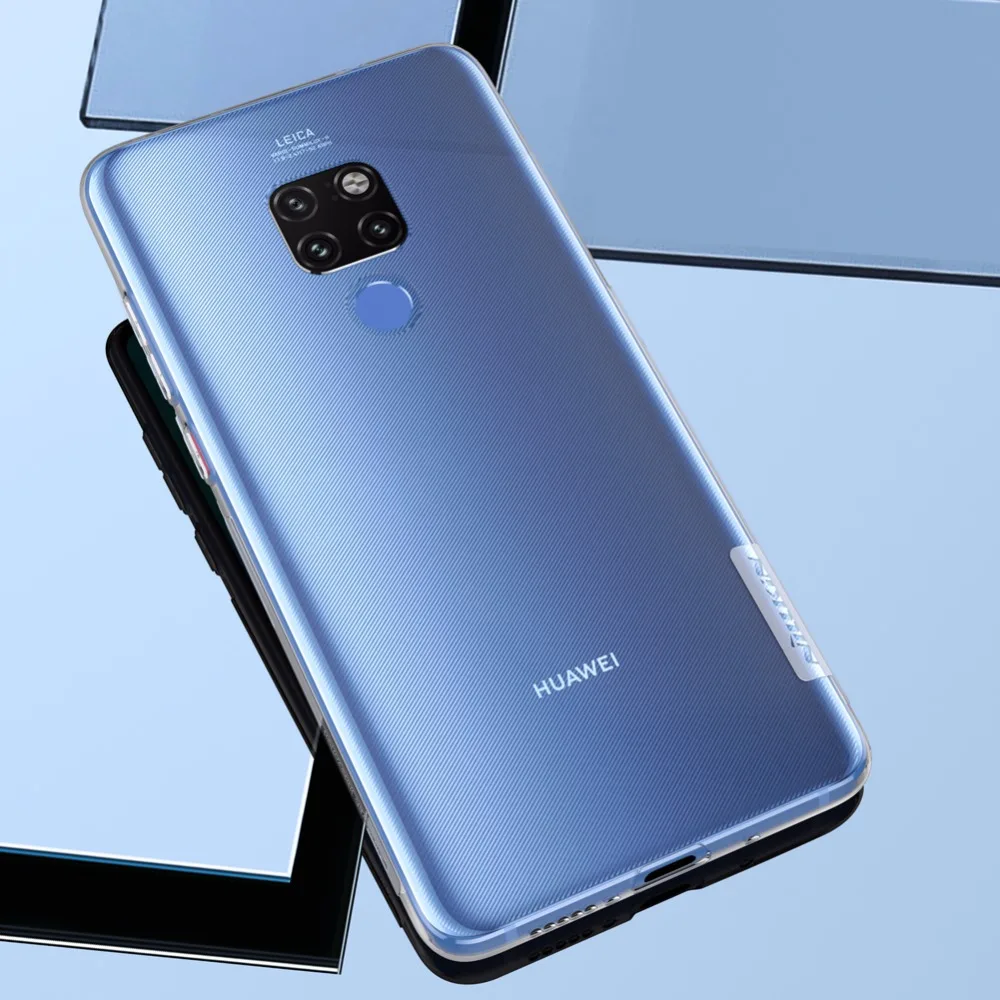 Чехол для huawei mate 20/mate 20 pro NILLKIN Nature TPU прозрачный мягкий чехол задняя крышка с розничной доставкой посылка