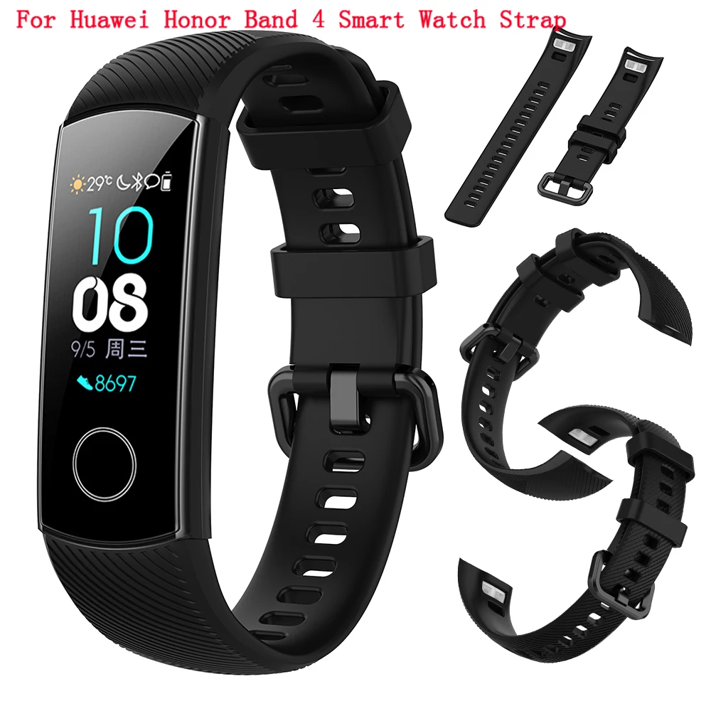 

Smart Wristband ForHuawei Honor Band 4 Silicone Watchband Color Screen Fitness Tracker Watch Smart Strap Bracelet Watch Bracelet