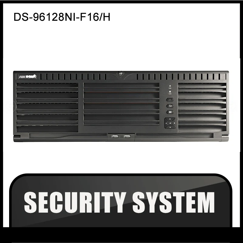 DS-96128NI-F16/ч Оригинальная английская версия H.265 NVR 128CH Поддержка 12MP камера 16 SATA для