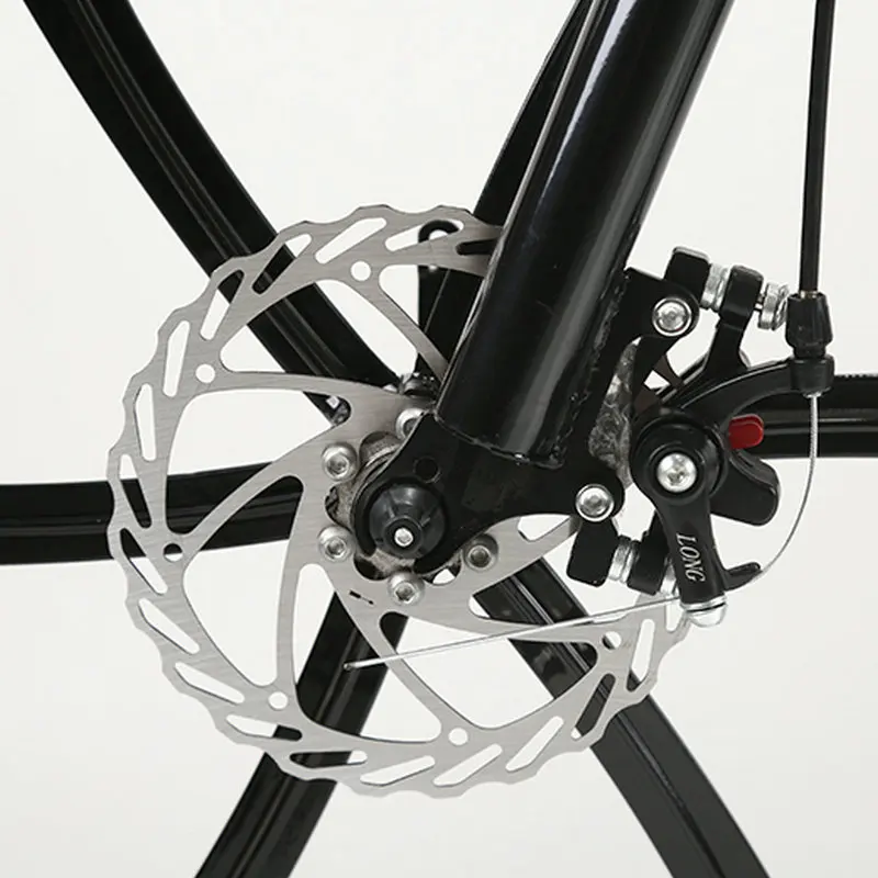 Correr leopardo plegable bicicleta de montaña 26 pulgadas acero bicicletas de 21 velocidades doble disco frenos bicicleta de carreras bicicleta BMX Bik - 5