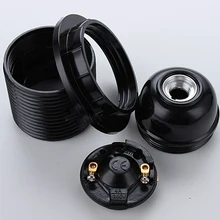 Международный Стандартный Сертификация E14 E27 большой резьбе пластиковая защита окружающей среды лампы патроны держатель лампы