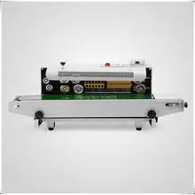 220V Высокое качество FR-900 непрерывное автоматическое запечатывающее устройство для пластиковых пакетов/пластиковая машина для запаивания пакетов