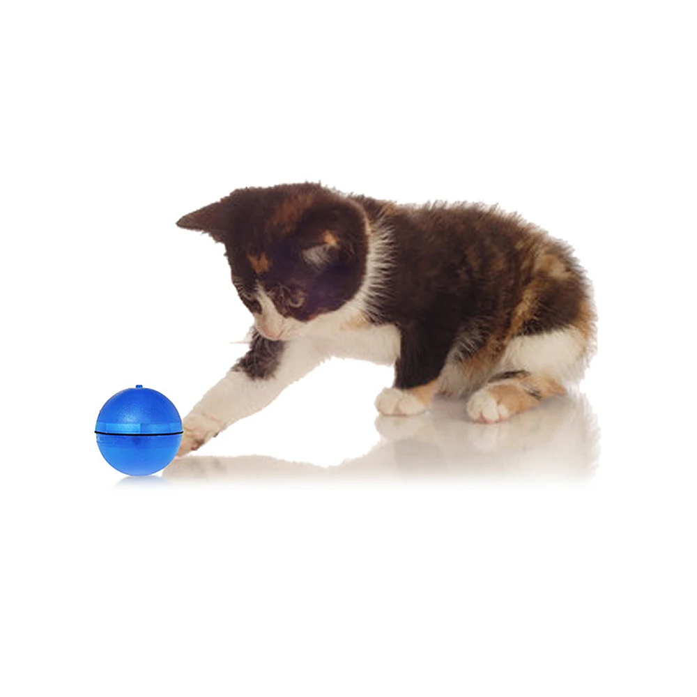 Забавная для кошек собак pet светодиодная Лазерная мяч трейлер движения автоматическая интерактивная игрушка креативная практичная электрическая забавная игрушечная кошка мяч
