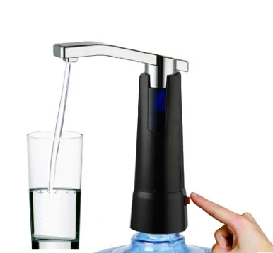 Легкий насос воды к бутылке Электрический диспенсер для воды с перезаряжаемой батареей бутылки для питьевой воды кухонные предметы