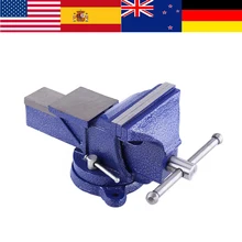 Металлообрабатывающий инженер тиски машинист промышленный стол зажимные тиски машина держатель инструмент мастерской зажим челюсти Рабочая скамья тиски