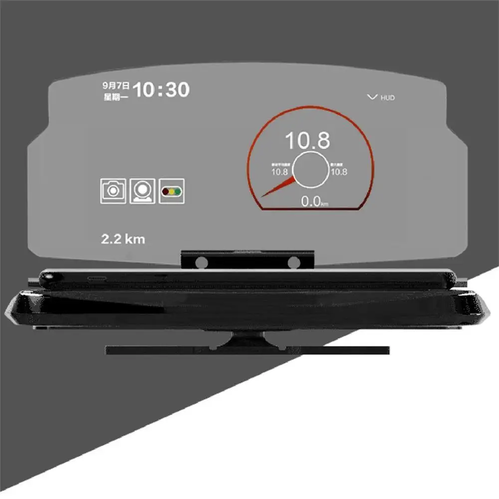 

Universal Car HUD Head Up Display Mobile Phone GPS Navigation HUD Bracket For Smart Phone Car Stand Folding Holder Car-styling