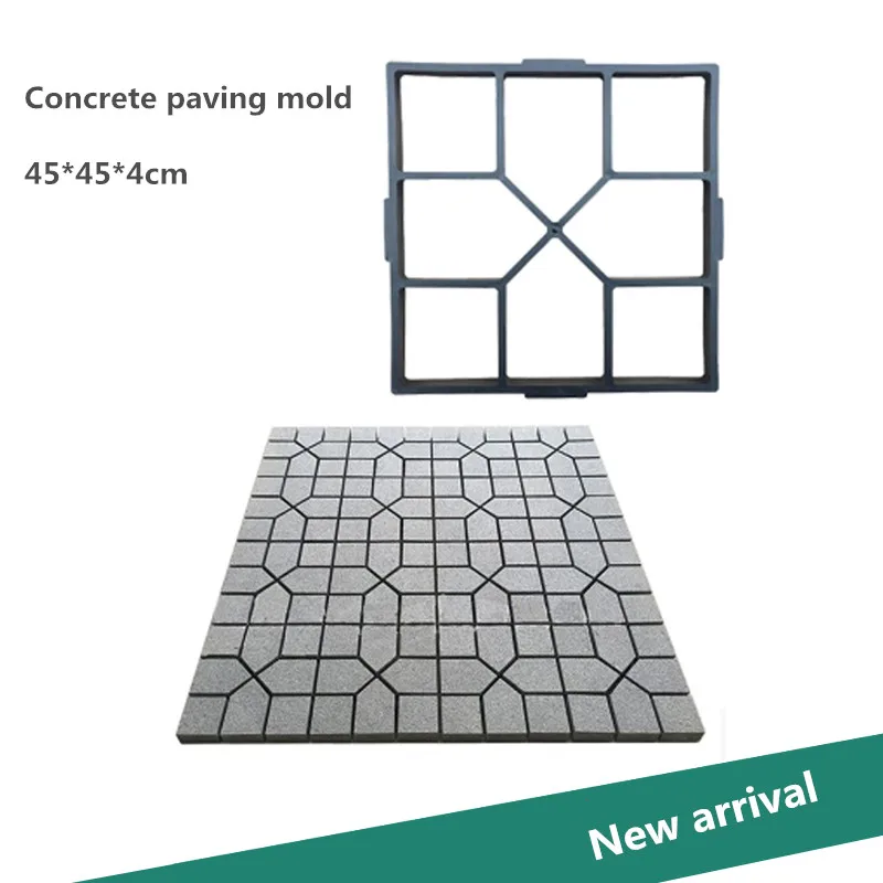 New Garden Path Maker Mold Manually Paving Cement Brick Mould Stepping Stone Road Making Tool 40 40 4Cm huismerk kopen in de aanbieding New Garden Path Maker Mold Manually Paving Cement Brick Mould Stepping Stone Road Making Tool 40 40 4Cm huismerk kopen in de aanbieding