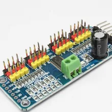 16-канальный видеорегистратор 12-битная ШИМ/Servo Driver-I2C интерфейс PCA9685 модуль для arduino или Raspberry pi щит модуль servo Щит
