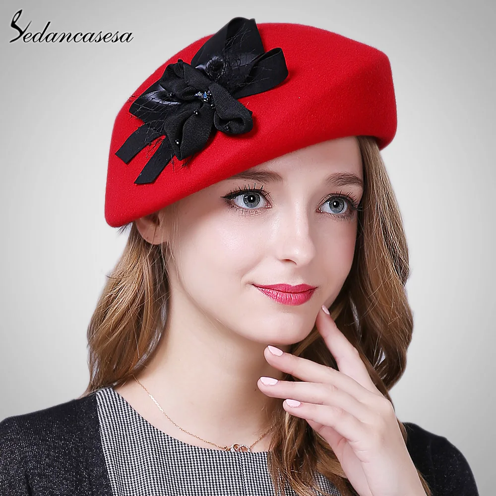 Buy Sedancasesa New Korean Autumn Winter lady Hat