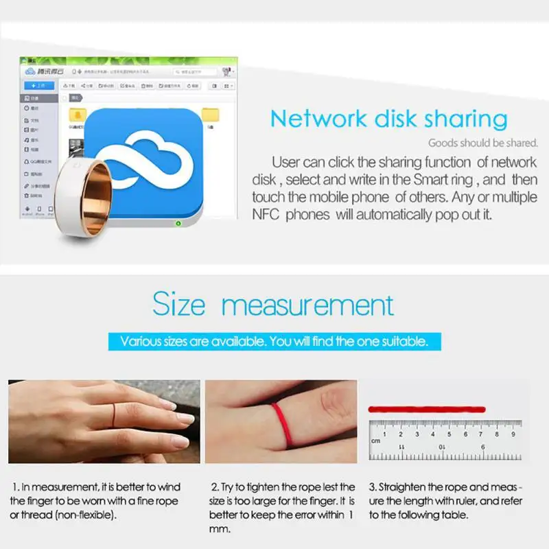 Смарт кольцо одежда Jakcom R3 R3F Timer2(MJ02) новая технология Волшебный палец NFC кольцо для Android Windows NFC мобильный телефон