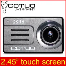 COTUO CS98 Экшн-камера 2,4" сенсорный экран дистанционного управления 4K 24fps Ultra HD 30M водонепроницаемый Notavek 96660 wifi Спорт go mini SJ DV 6 pro