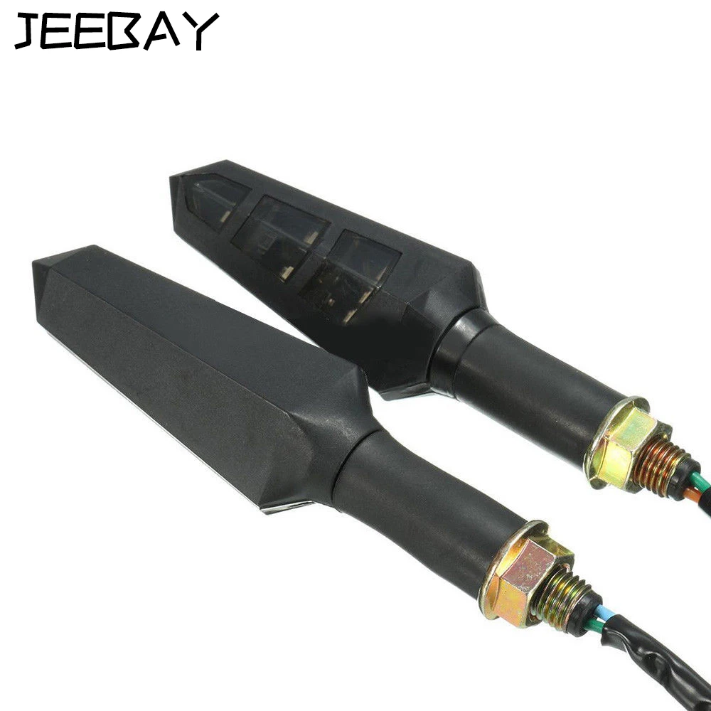 JEEBAY 4 шт. поворотный сигнал Drl светодиодные мотоциклетные поворотные сигнальные