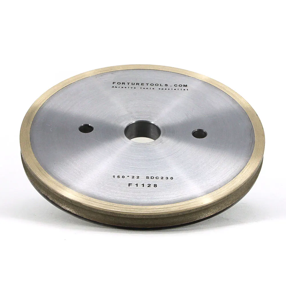 Diamond pencil grinding wheel for 3~12mm glass round edge,straight edge processing with fixing hole M001b