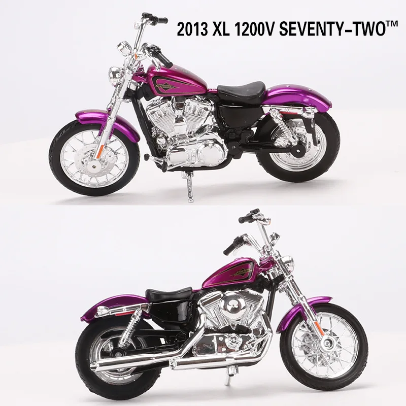 Maisto 1:18 Модель мотоцикла велосипед игрушка для Harley street 750 1980 FLT Тур Glide Road king специальный 1999 FLHR ROAD KING - Цвет: 2013 SEVENTY-TWO