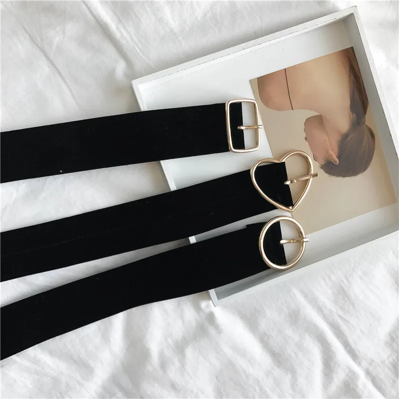 3 цвета Mihoshop Ulzzang Корейская Женская мода Аксессуары шикарные черные простые