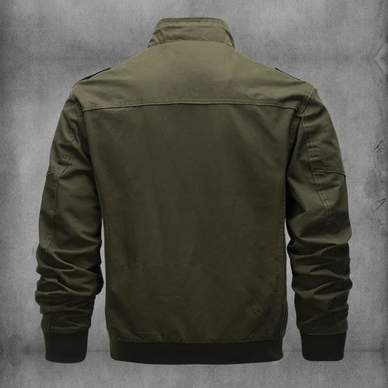 2019 Larga Para Hipster Plus M Ropa Nuevo Moda Tamaño Hombre 1 3 De Abrigo Chaqueta 6xl Cremallera Invierno Casual 2 Bolsillo Manga rwZrq8vtB