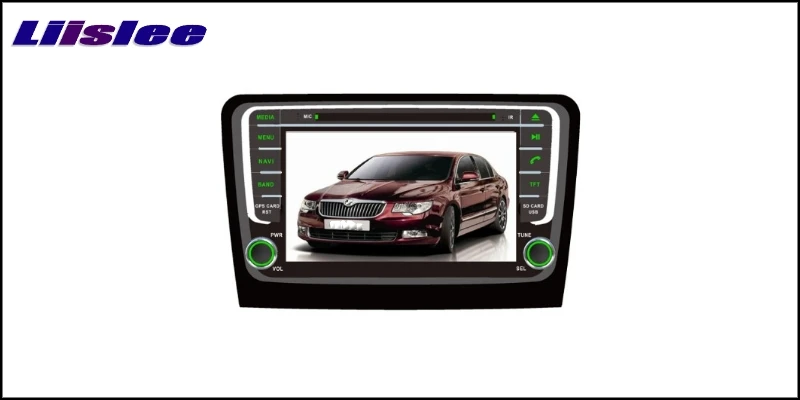 For Skoda Rapid 2013 LiisLee Car Multimedia TV DVD GPS Audio Hi-Fi Radio Original Style Navigation Advanced NAV NAVI MAP 2