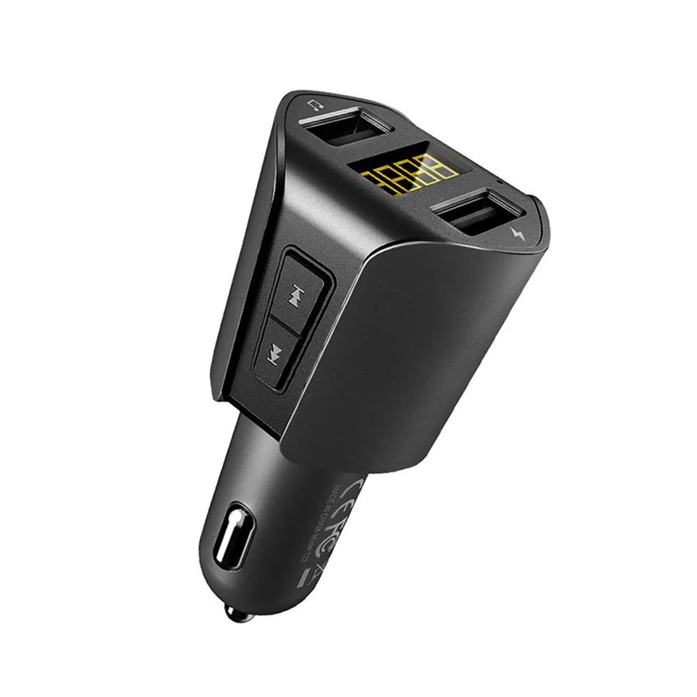 Bluetooth 4,2 Dual для смартфона с usb-портом Автомобильное устройство для быстрой зарядки Mp3 плеер адаптер для смартфона Планшеты#10