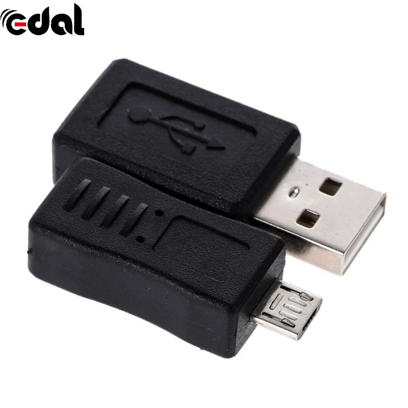 EDAL 10 шт. OTG 5 Pin F/M Changer адаптер конвертер USB мужчин и женщин микро мини разъем для компьютера планшета ПК мобильного телефона 10 шт