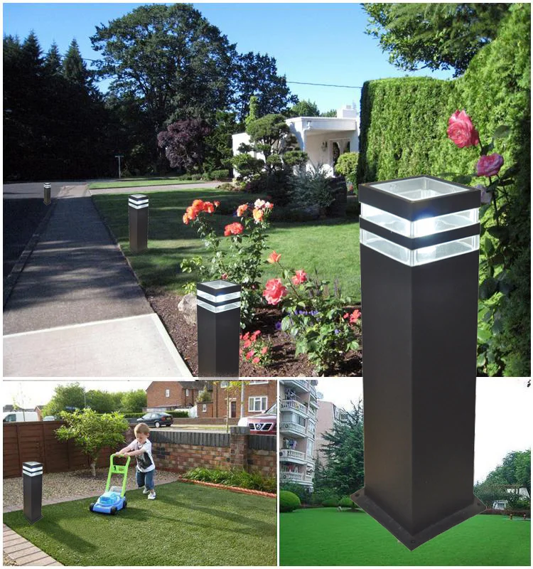 Luces impermeables al aire libre lámpara de césped patio jardín luz