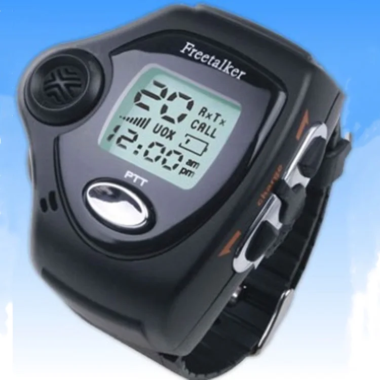 1 пара наручных часов цифровые наручные часы Freetalker RD 820 Walkie Talkie Ham Radio Interphone 2 Way с