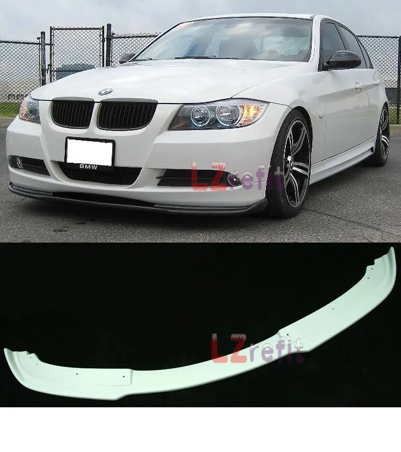 

UNPAINTED HAM Style Front Lip Spoiler For BMW E90 325 328 3-Series 4door Sedan 2005-2008 Pre-LCI Model