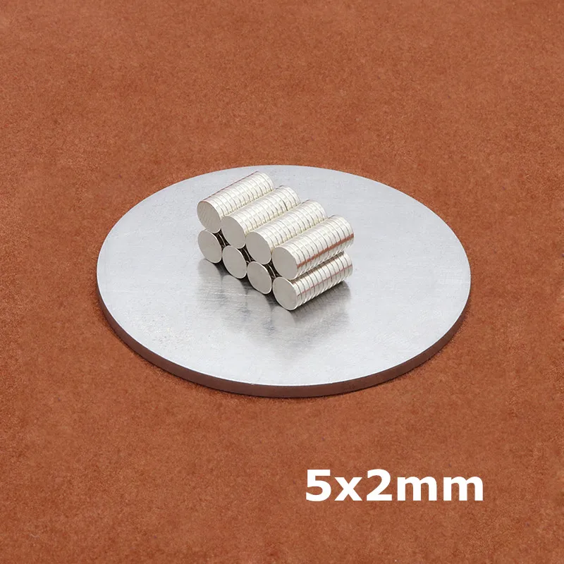 50 шт./лот 5*2 мм N35 диск РЕДКОЗЕМЕЛЬНЫЕ НЕОДИМОВЫЙ мини постоянная круглый магниты Craft Модель 2018 новый 5 х 2 мм