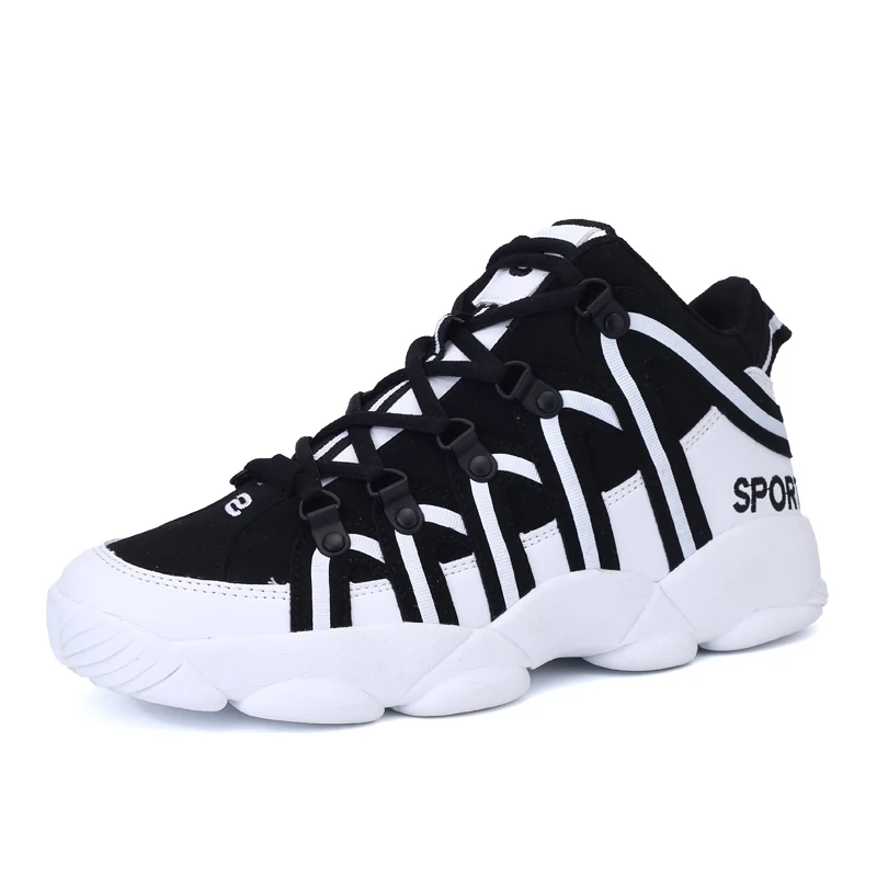 

New 2019 Hot sale fashion Brand Men Shoes Casual Lace Up Canvas Shoes Men Flats Shoes For Male White Black