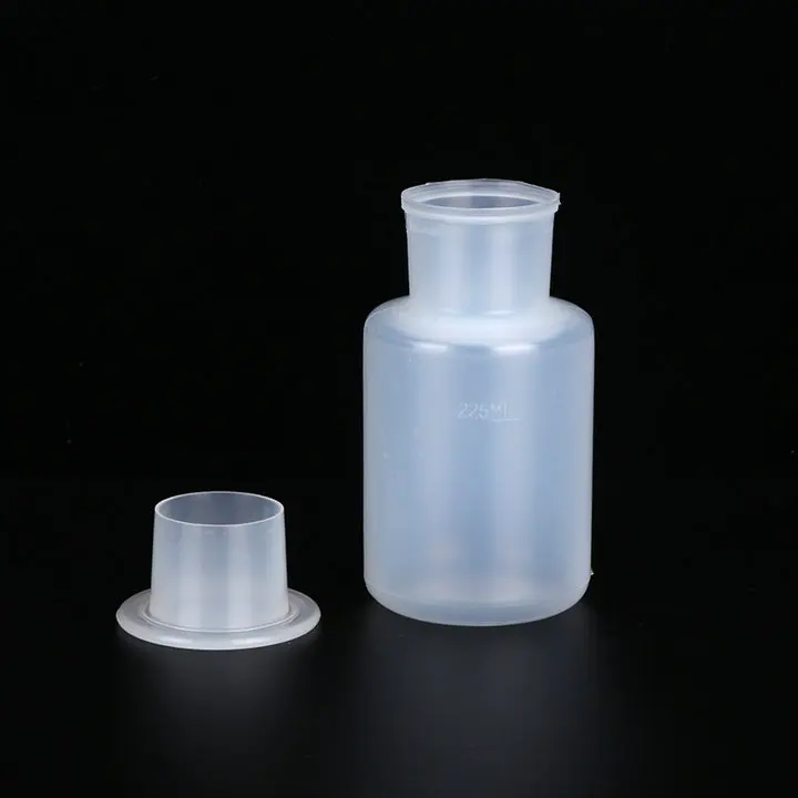 Free shipping 6pcs/lot 225ml PP Plastic sampling bottle, dilution