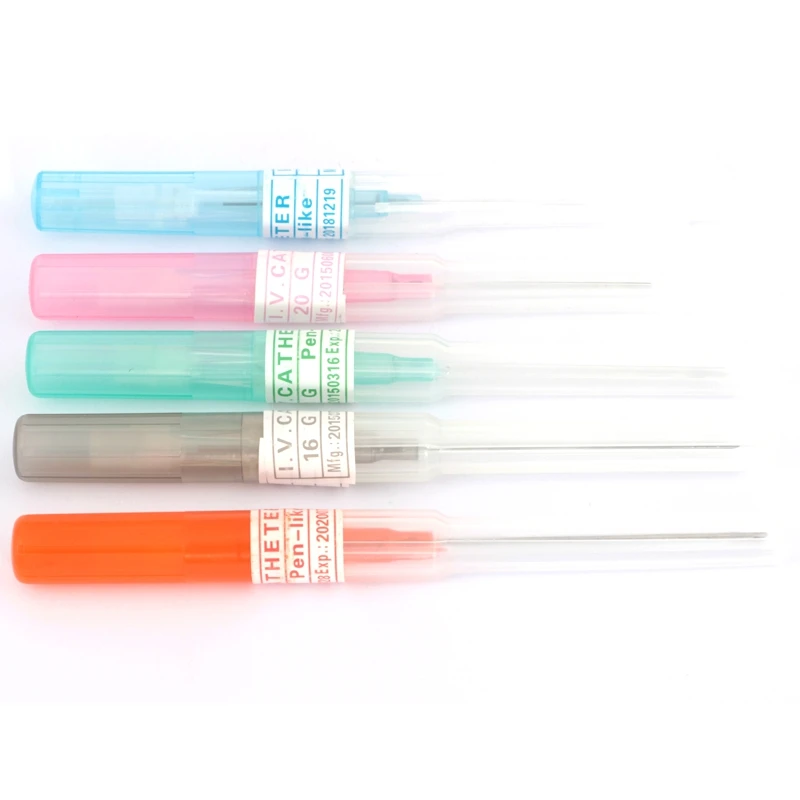 1PC Surgical Steel I.V Catheter Piercing Needles Supply Sterilized Body Tattoo Needles 14G 16G 18G 20G Body Jewelry
