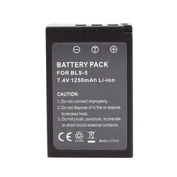 

For Olympus BLS5 BLS1 EPL2 EPL1 1250mAh 7.4V Li-ion Battery #71844